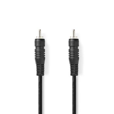 Nedis Digitale Audiokabel | RCA Male | RCA Male | 2 m | 1 stuks - CAGB24170BK20 CAGB24170BK20 Nedis Digitale Audiokabel | RCA Male | RCA Male | 2 m | 1 stuks - CAGB24170BK20 CAGB24170BK20