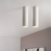 Canopus bianco m by LUSENZ - Cilindervormige opbouwspot in met mat witte coating - thumbnail