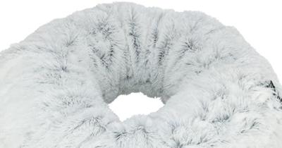 Trixie harvey pluche speeltunnel / donut wit / grijs