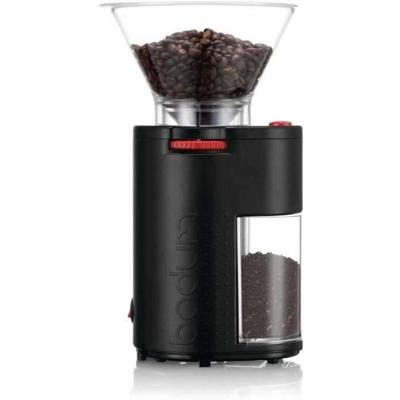 BODUM - BISTRO Elektrische koffiemolen, roestvrijstalen slijpschijf, 160 W