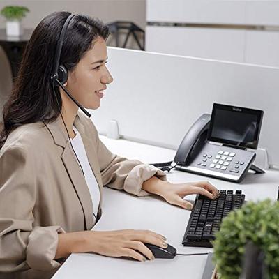 Yealink Headset YHS34 Mono - Eén oor hoofdtelefoon - met RJ-aansluitkabel