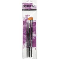 Creativ Company Gold line penselen, 3st. - thumbnail