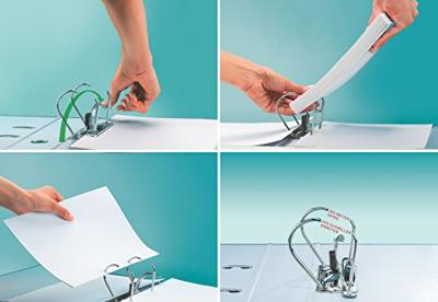 Leitz Ordner Active Style rug van 5 cm, satijnzwart