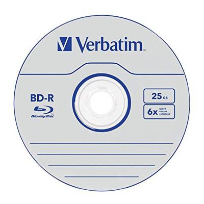 Verbatim BD-R Single Layer 25GB 6X Scratchguard surf. 5 Pack, 43715