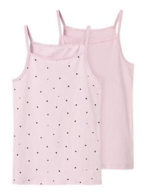 Name it winter ondergoed meisjes - roze - 2p top - NkfShort