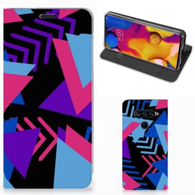 LG V40 Thinq Stand Case Funky Triangle LG V40 Thinq Stand Case Funky Triangle