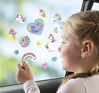 Totum eenhoorn raamstickers - thumbnail