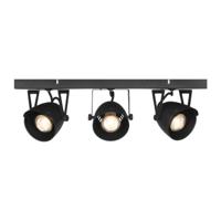 LABEL51 LED Spot 'Cap' 3-lichts 48x10x14 cm, kleur Zwart - thumbnail