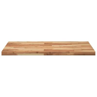 Bureaublad met olieafwerking 80x70x4 cm massief acaciahout - thumbnail