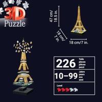 RAVENSBURGER Puzzle 3D Tour Eiffel Night Edition 216 stks - thumbnail