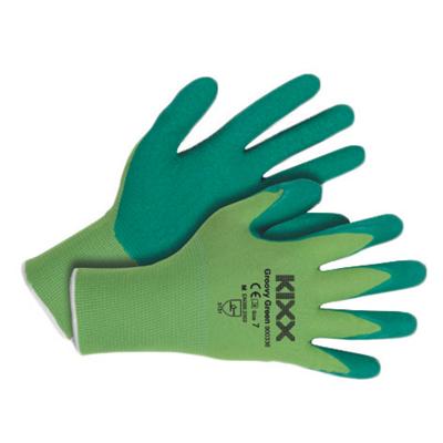 KIXX Tuinhandschoen Groovy Green Maat 7