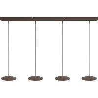 Masterlight 4-lichts hanglampScala 130cm cacao bruin Ø 20cm - 2191-15-15-130-4-20 - thumbnail