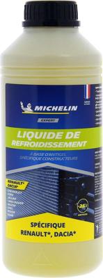 Liquido di raffreddamento - MICHELIN - Giallo - Conforme agli standard RENAULT DACIA - 1L