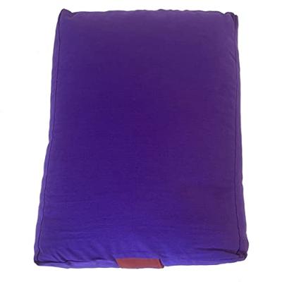 Yogi & Yogini Meditatiekussen Rechthoekig Katoen Violet - 7e Chakra - 38 x 28 x 15 cm