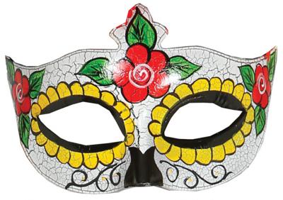 Day Of The Dead Oogmasker Trix