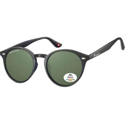 Zonnebril montana groen g15 polar rond glas zwart Zonnebril montana groen g15 polar rond glas zwart
