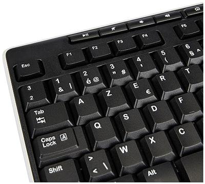 Logitech K270 toetsenbord Draadloos Zwart Azerty Belgisch