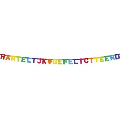Letterslinger Hartelijk gefeliciteerd Letterslinger Hartelijk gefeliciteerd
