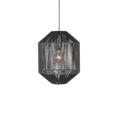LABEL51 Hanglamp 'Ibiza' Jute, kleur Zwart LABEL51 Hanglamp 'Ibiza' Jute, kleur Zwart