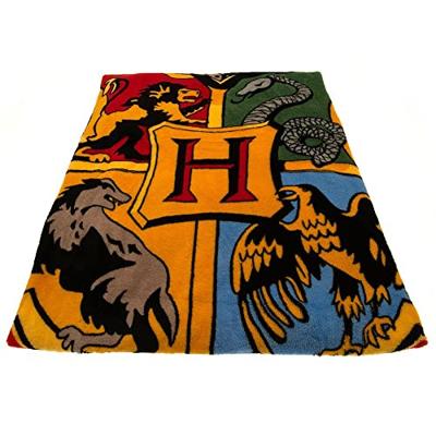 Harry Potter fleeceplaid dormiens rood 120x150cm Harry Potter fleeceplaid dormiens rood 120x150cm