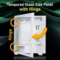 PC-behuizing - BITFENIX - Flow (wit) - Medium tower - ATX-formaat - Zonder voeding - thumbnail