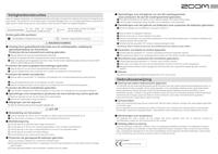 Zoom ECM-3 microfoon verlengkabel voor veldrecorders en camera&apos;s - thumbnail