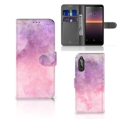 Hoesje Sony Xperia 10 II Pink Purple Paint Hoesje Sony Xperia 10 II Pink Purple Paint