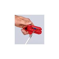 Knipex Universeel stripgereedschap | totale lengte 130 mm voor linkshandig | 1 stuk - 16 95 02 SB - 16 95 02 SB - thumbnail