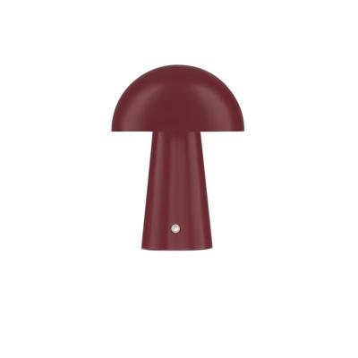 Lyora Oplaadbare tafellampAnde bordeaux rood - 9050177