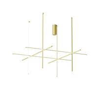 Flos Coordinates C4 Long Plafondlamp - Champagne - thumbnail