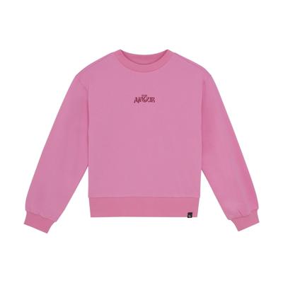 Indian Blue Jeans Winter sweater meisjes - roze - print