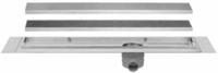 Easy Drain Multi TAF afvoergoot enkele plaat 70cm met Zero design rooster RVS edmtaf700 - thumbnail