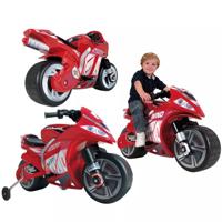 Injusa accuvoertuig motorbike Wind 6V 100 cm rood - thumbnail