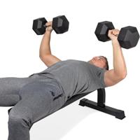 VirtuFit Vlakke fitnessbank - flat bench - thumbnail
