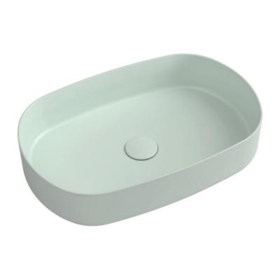 Wastafel Sapho Infinity 55x36 cm Mat Mint Groen Sapho