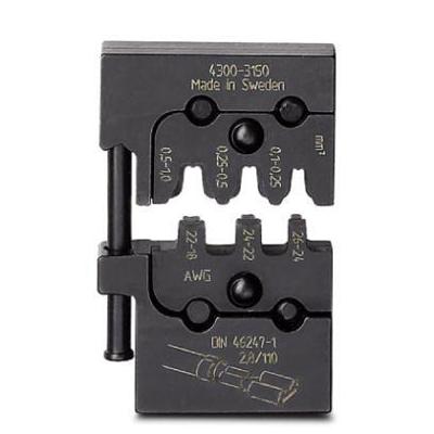 Phoenix Contact CRIMPFOX-M SC 1/DIE 1212083 Krimpprofiel Ongeïsoleerde platte stekkerhulzen 0.1 tot 1 mm² Geschikt voor merk Phoenix Contact 469547 Phoenix Contact CRIMPFOX-M SC 1/DIE 1212083 Krimpprofiel Ongeïsoleerde platte stekkerhulzen 0.1 tot 1 mm² Geschikt voor merk Phoenix Contact 469547
