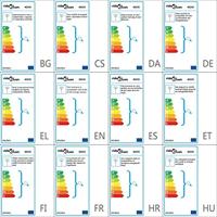 VidaXL Tuinlantaarn kingston 3-arms 215 cm wit - thumbnail