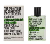 Zadig & Voltaire This is Us! L'Eau For All Eau de toilette Spray 50ml - thumbnail
