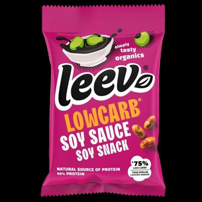 Leev Lowcarb snack soyabonen soya saus bio 45 Gram