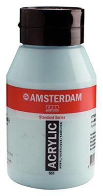 Royal Talens Amsterdam Standard Series Acrylverf Pot 1000 ml - Hemelsblauw Licht 551