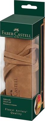 Faber Castell FC-180010 Roletui Kunstleer Bruin Capaciteit: 45