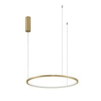 Lyora Ronde hanglampTarquin goud Ø 60cm - 9345602 - thumbnail