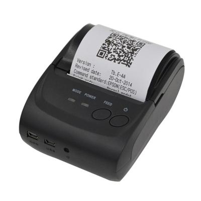 POS-5802 thermische lijn Bluetooth ontvangst Printer(Black)
