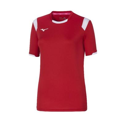 Mizuno Team Premium Game Shirt Dames - Red