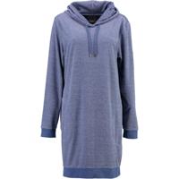 Cawö Cawö Dames Lange Hoodie 818 Denim M - thumbnail