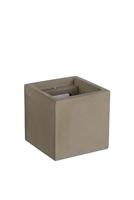 Lucide GIPSY - Wandlamp - 1xG9 - Taupe - thumbnail