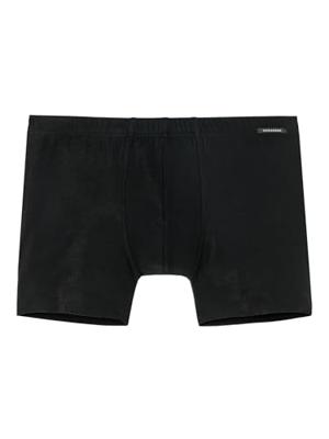 Heren boxershort - Naadloze randen - Laser Cut - Biologisch katoenen seamless heren onderbroek - S - Zwart - Onderbroek heren - Ondergoed heren