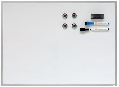 Whiteboard Nobo 58.5x43cm aluminium magnetisch | 6 stuks Whiteboard Nobo 58.5x43cm aluminium magnetisch | 6 stuks