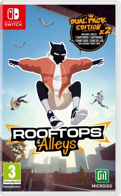 DAKEN EN STRAATJES: De Parkour Game - Dual Pack Edition - Nintendo Switch-game