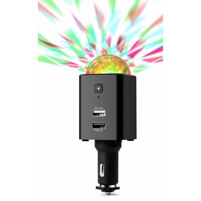 Technaxx TX-159 Disco Mobile-auto Charger TX-159 Stroombelasting (max.): 2.1 A 12/24 V, 5 V= via USB Technaxx TX-159 Disco Mobile-auto Charger TX-159 Stroombelasting (max.): 2.1 A 12/24 V, 5 V= via USB